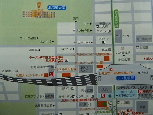 札幌駅地図