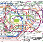 東京メトロ（地下鉄）日比谷[ひびや]線で、「九条の大罪」